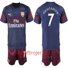 Arsenal Fodboldtrøjer Henrikh Mkhitaryan 7 Børn Udebanesæt 2018/19 Kort ærmer